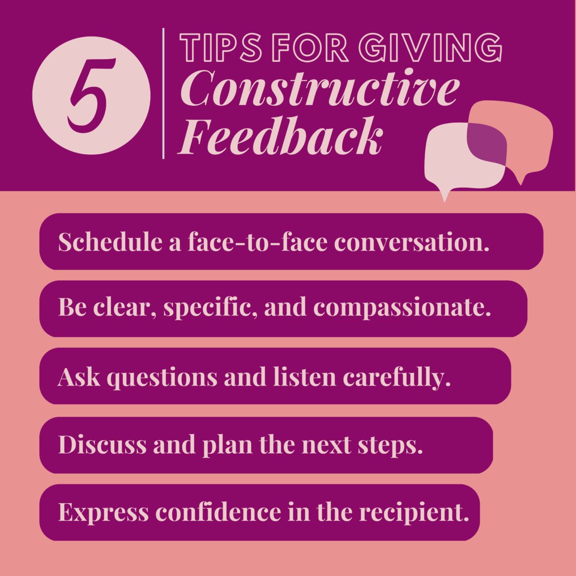 PrincipalProj's tweet photo. "Feedback isn’t the same thing as praise or criticism."

Read on for more insights on making your feedback meaningful to teachers – and inviting feedback yourself.

https://t.co/8pNe2KTlrN https://t.co/VtBNGRcl2M