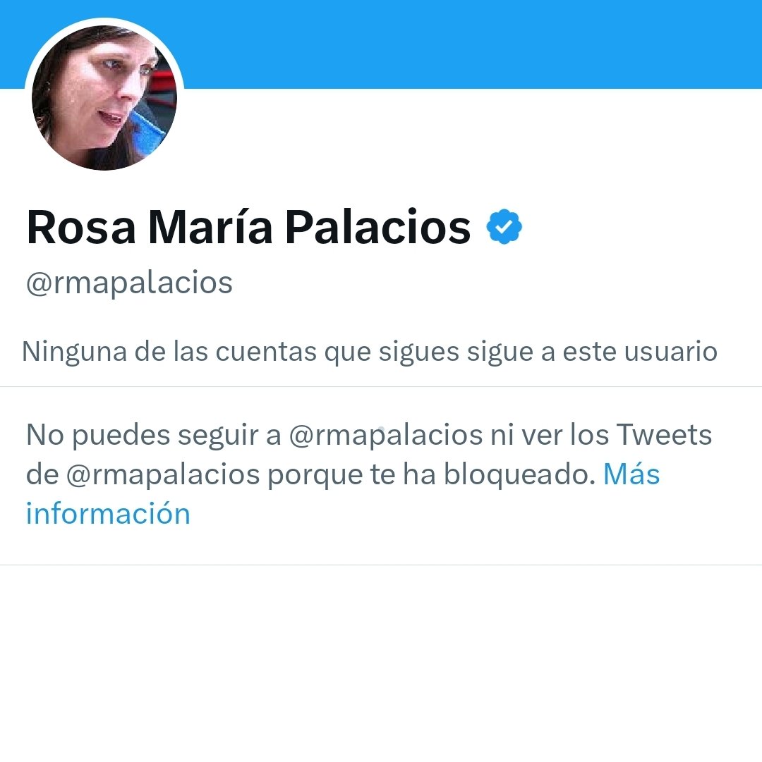 Pincky1957's tweet photo. @Taniaramirezga2 @rmapalacios Es una farsante e inventa noticias. A mi me ha bloqueado como a muchos por decirle las verdades en su cara. https://t.co/rTAhV2Ifyh