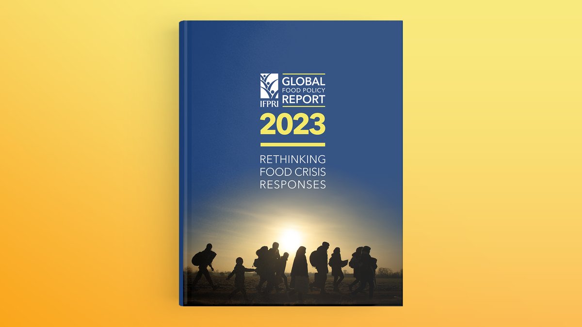 IFPRI's tweet photo. ♨️ @IFPRI’s 2023 Global Food Policy Report is out NOW!

📌 "Rethinking #FoodCrisis Responses"

📚 7 chapters of the latest food policy insights

Check out the #GFPR2023 website 👉 https://t.co/T933rgYlNb

@CGIAR @WFP @FeedtheFuture @USAID @IFPRISAO @IFPRI_Africa @IFPRI_LAC https://t.co/Z7ibpIJMYw