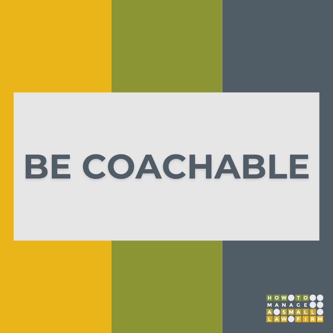 Being coachable is more important than being smart.

#TipoftheDay