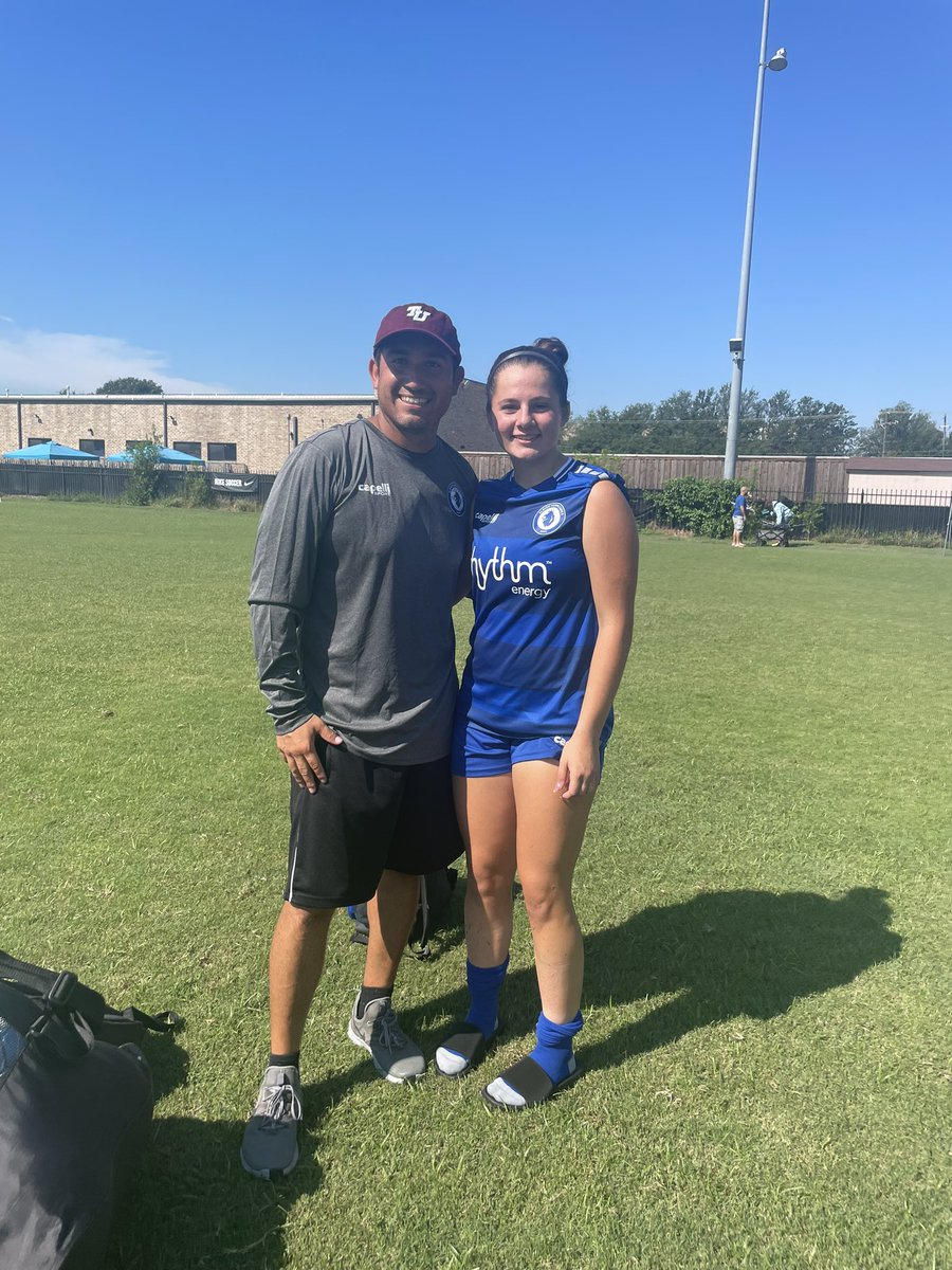 CoachGusMota's tweet photo. Time to get after it! @HooverFinley did! 

@TUWSoccer got themselves a good one. 

#TrustTheProcess https://t.co/SHuW79UUTt