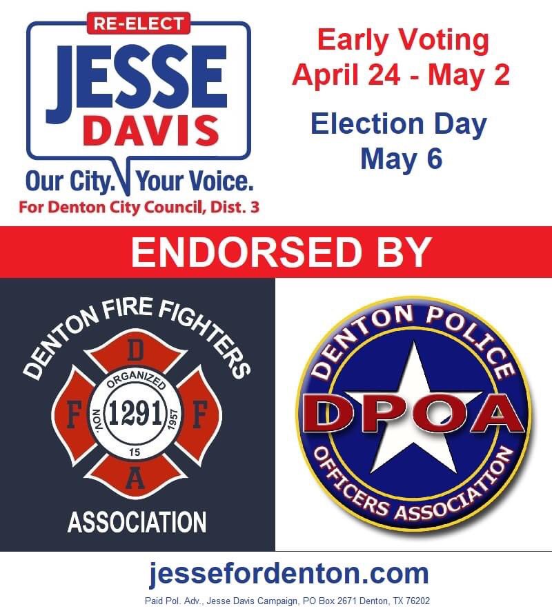 JLDDenton's tweet photo. Proud to support the first responders who KEEP DENTON SAFE!
Visit https://t.co/sRXg89l0Y8 to help keep me working for you. https://t.co/88XhIg11HB