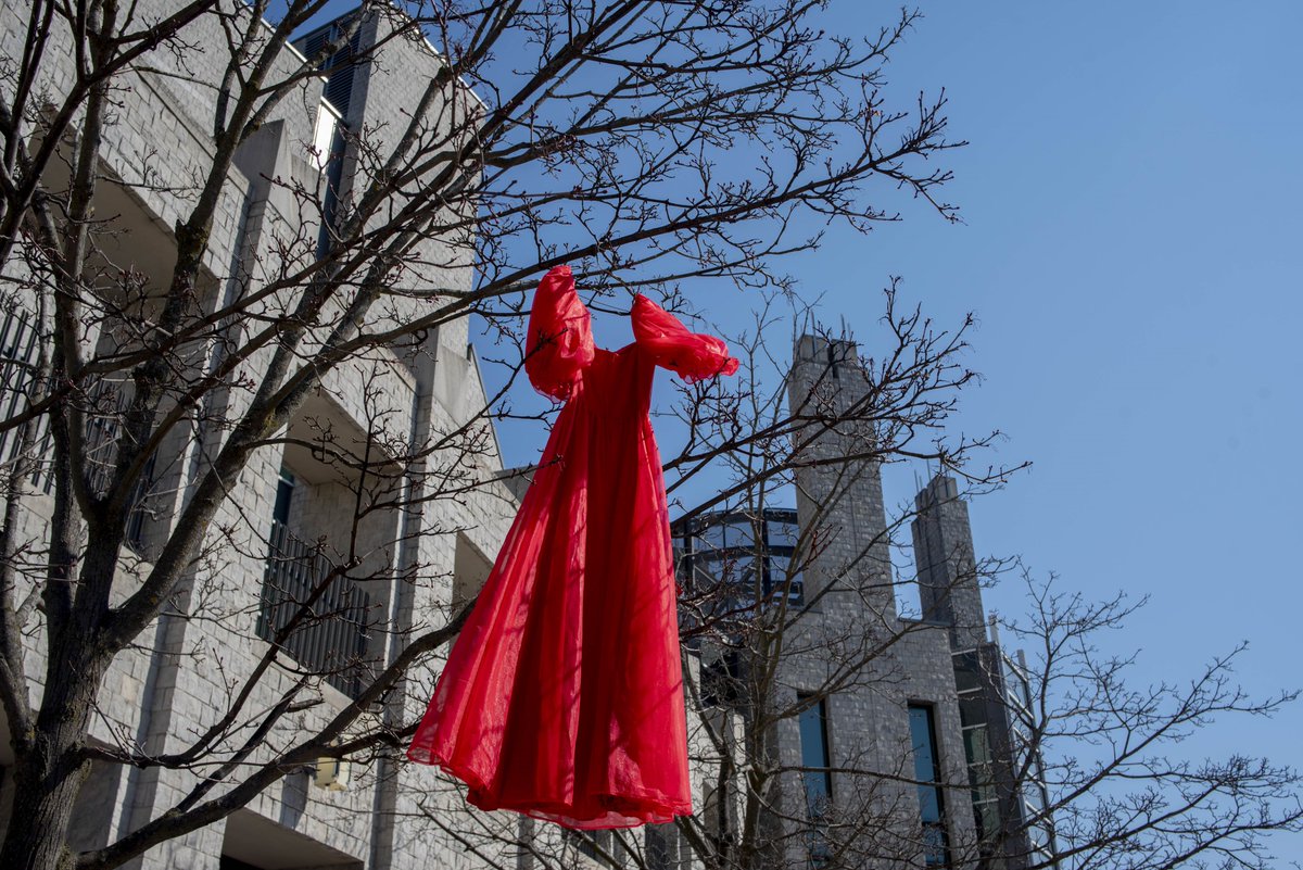 queensu's tweet photo. Nearly 50 red dresses are installed across #queensu campus, as part of the #REDressProject and to raise awareness of National Day of Awareness for Missing and Murdered Indigenous Women, Girls, and Gender Diverse People (MMIWG2S+) on May 5.
Learn more:
https://t.co/8r49HkmgHK https://t.co/oxj9khrS6g