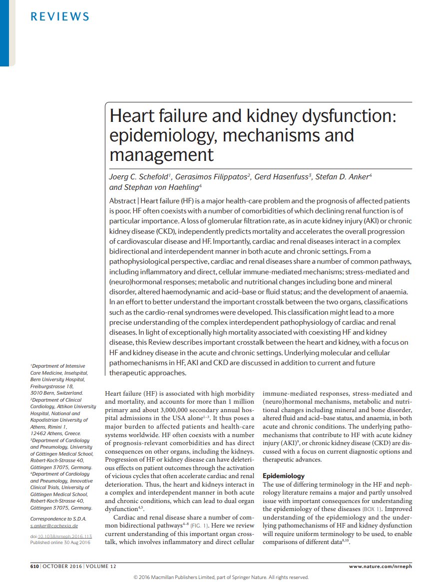 edgarvlermamd's tweet photo. Cardiorenal syndrome: Definitions, Hemodynamic mechanisms, Neurohormonal mechanisms
#NKFClinicals #Nephpearls 

👉 https://t.co/wHlKnYCua8 https://t.co/GQepSddlPK