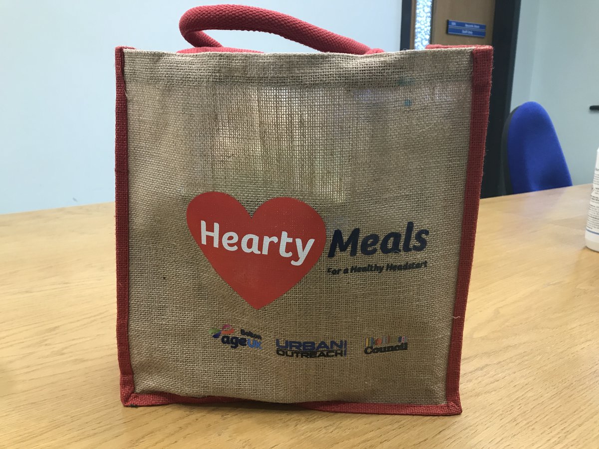 Our #HeartyMeals bags are packed and ready to go. 

This project will mean that isolated older people will return home from the hospital with nutritious food.

Big shout out to <a href="/boltoncouncil/">Bolton Council</a> <a href="/UrbanOutreachUK/">Urban Outreach</a> and <a href="/AgeUKSalford/">Age UK Salford and Trafford</a> for a great collaboration!