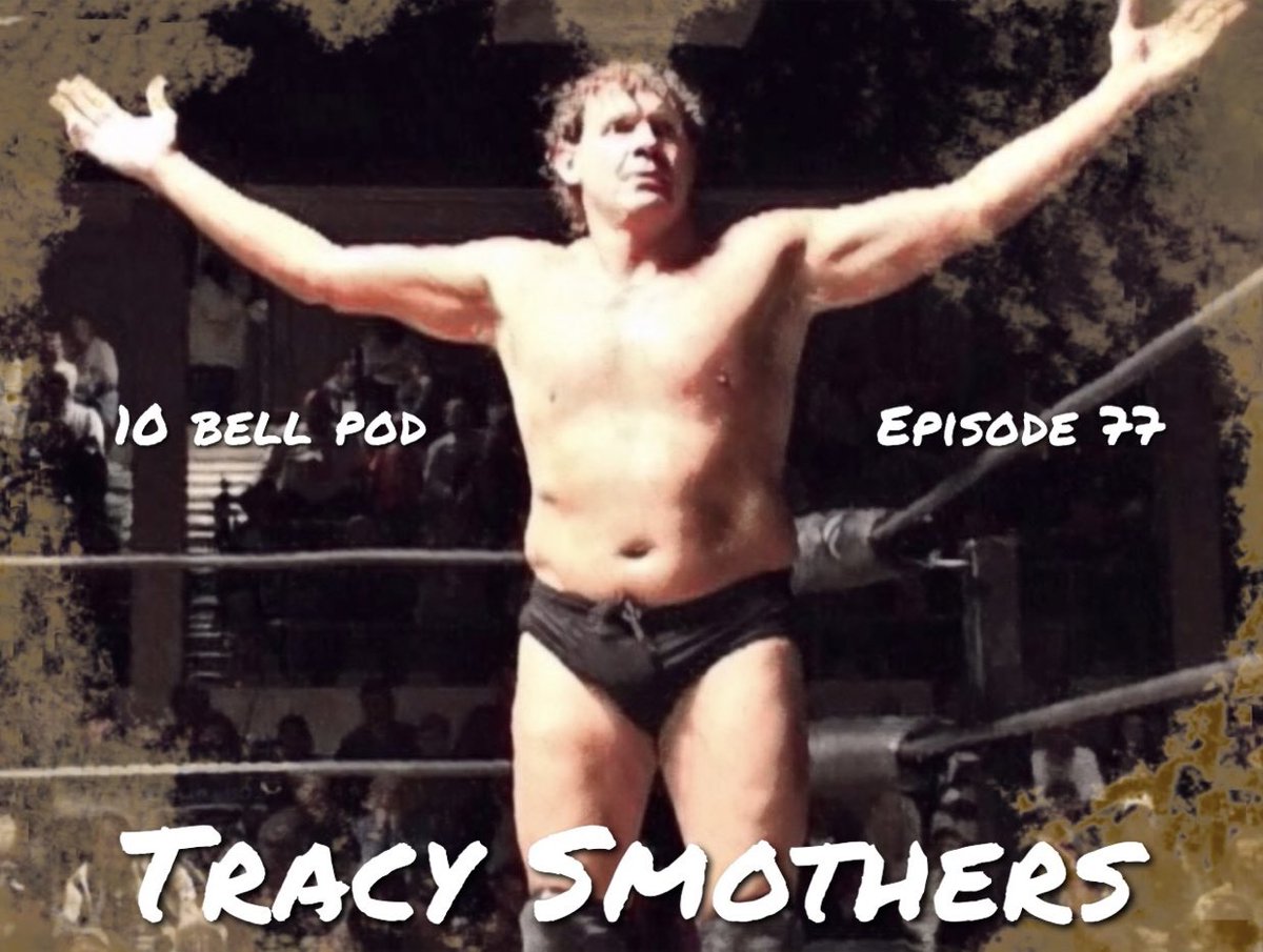 10BellPod's tweet photo. On today's episode Nick, Tyler and The Man Scout Jake Manning discuss one of the greats, Tracy Smothers.
We'll get into Memphis Wrestling, UWF, WCW, Smoky Mountain, WWF, and Tracy's work on the indie scene with our very own Jake Manning. https://t.co/j2SVqohmth