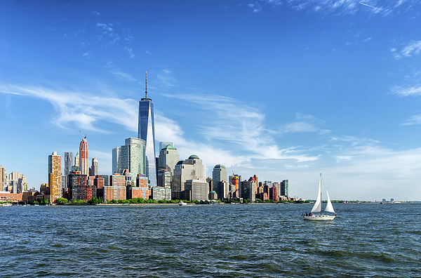 JohnDuur's tweet photo. New artwork for sale! - "Sailboat and Manhattan skyline" - https://t.co/ZBbyxbdoEp @fineartamerica https://t.co/4qShvMlZKT