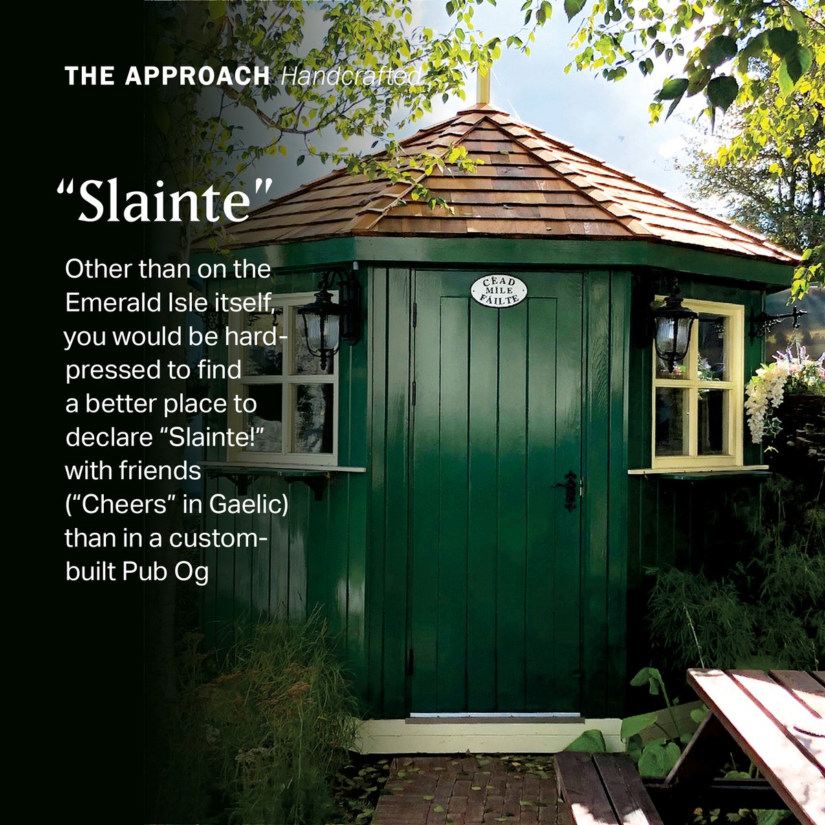 KingdomMag's tweet photo. Other than on the Emerald Isle itself, you would be hard-pressed to find a better place to declare “Slainte!” with friends (“Cheers” in Gaelic)
than in a custom-built Pub Og.

https://t.co/XjwKdFDpOd https://t.co/Kfw5LGXZgc