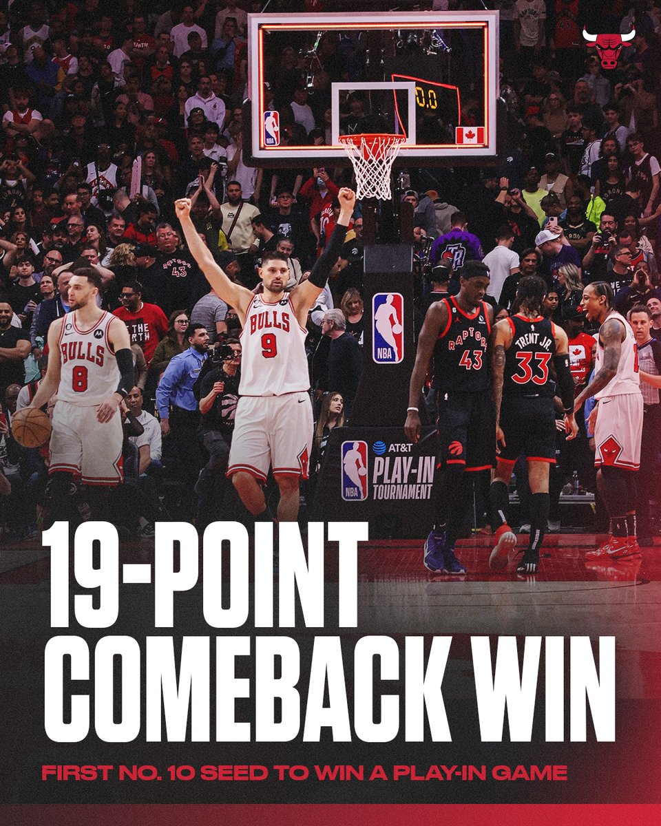 chicagobulls's tweet photo. There's always a first for everything. https://t.co/iSHeKFNnXX