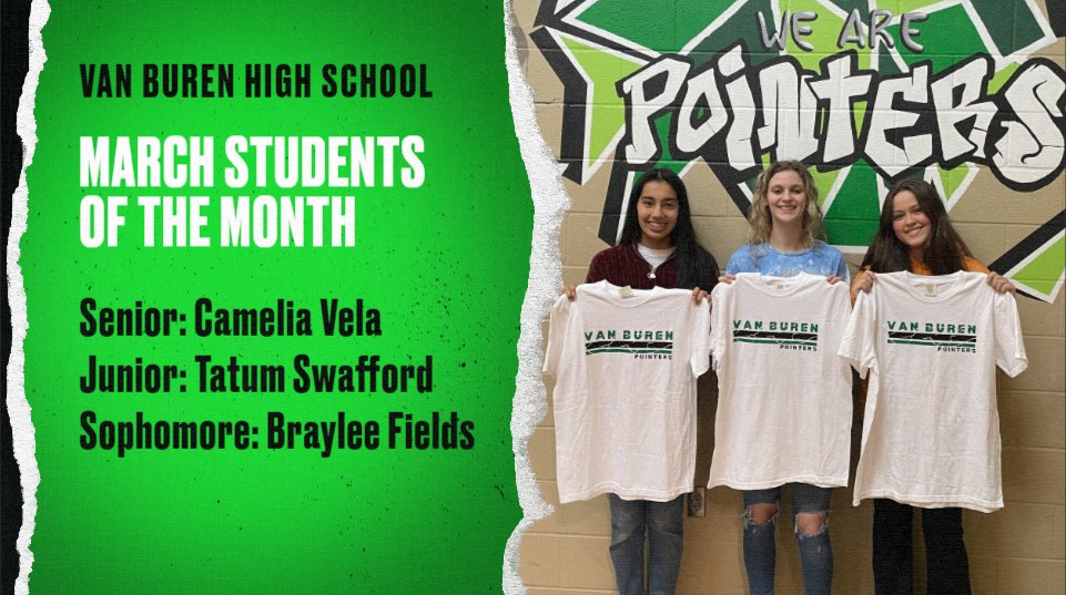 vbladypointers's tweet photo. Way to go Tatum!! She is a great representative of our Lady Pointer Basketball program. https://t.co/5hlOA0gmUz