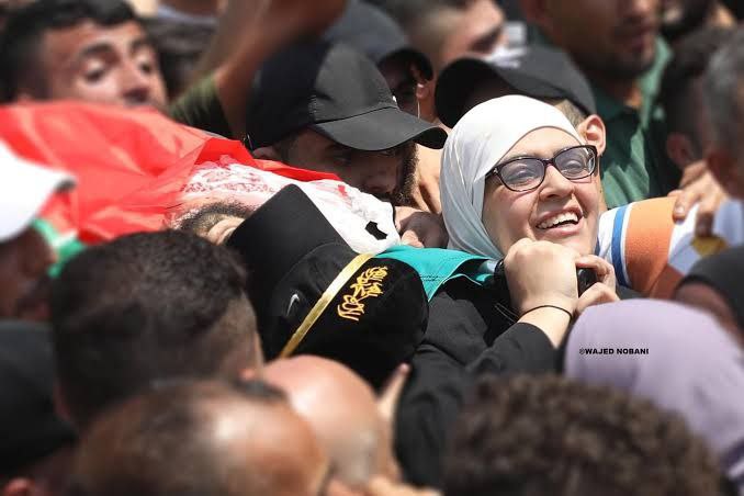 Isfahanmusa2's tweet photo. The mother of the martyr Ibrahim Al-Nabulsi in a speech for #QudsDay: 
We commemorate today International Quds Day, which the nation's leaders wanted to be a day to enhance awareness of the importance of the status of Al-Quds in the hearts of Muslims, and a day for mobilizing ⬇️ https://t.co/yGE1uz05Tp