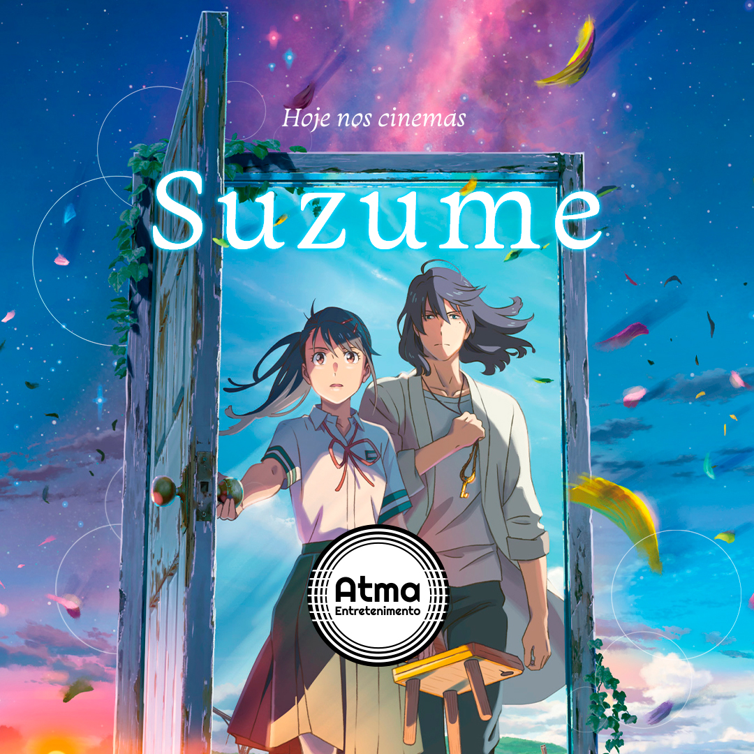 ASSISTAM SUZUME NOS CINEMAS A PARTIR DE 13 DE ABRIL!!! Os dubladores s