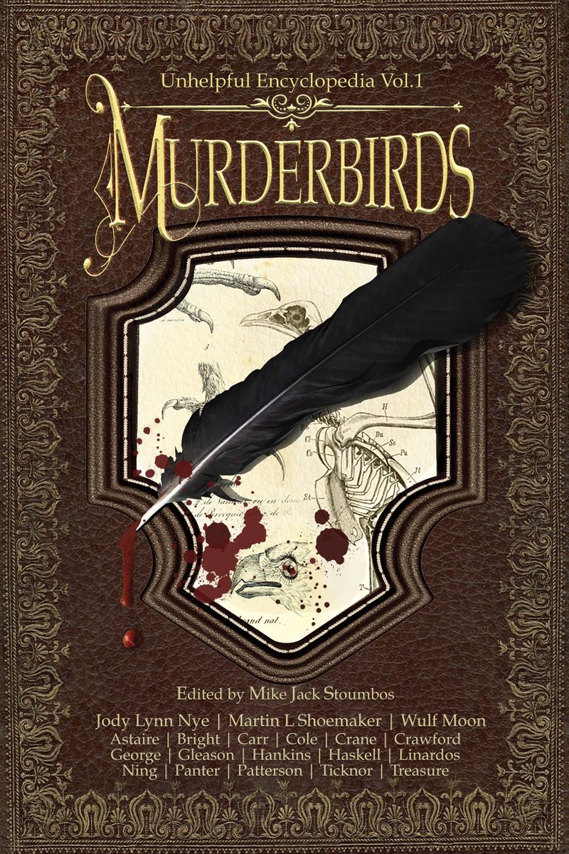 One week until MURDERBIRDS!
Pre-order the ebook today amzn.com/B0C1MW3KDH
#Murderbirds #Anthology #Illustrated #COMINGSOON #preorder #scifi #fantasy #WritingCommunity #readingcommunity