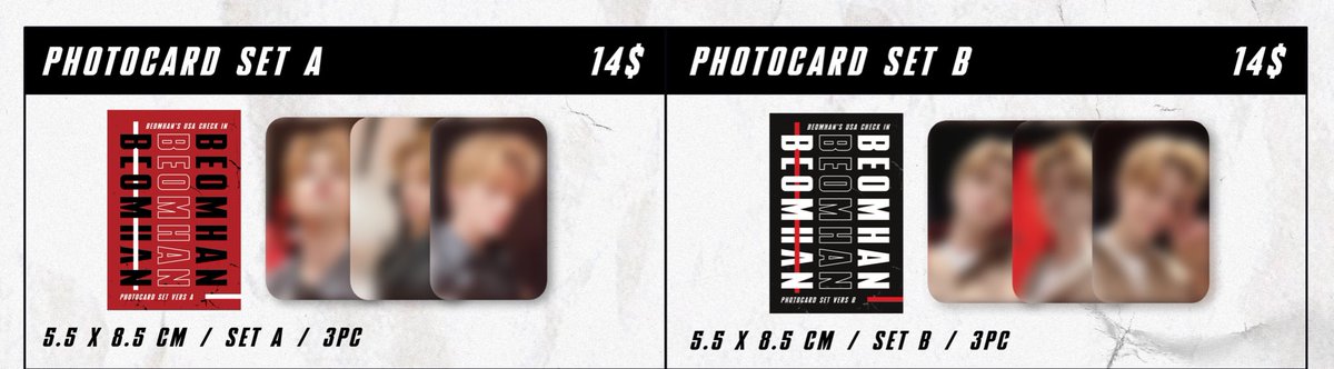 fmtour1's tweet photo. Check In Tour Photocard Set A/B
Lucky Raffle Event ✨

Some Photocard Set A/ B packages available at the merch stand have Selfie tickets and signed Photocards hidden inside for lucky winners 🌟 https://t.co/iiyy4rnZsX