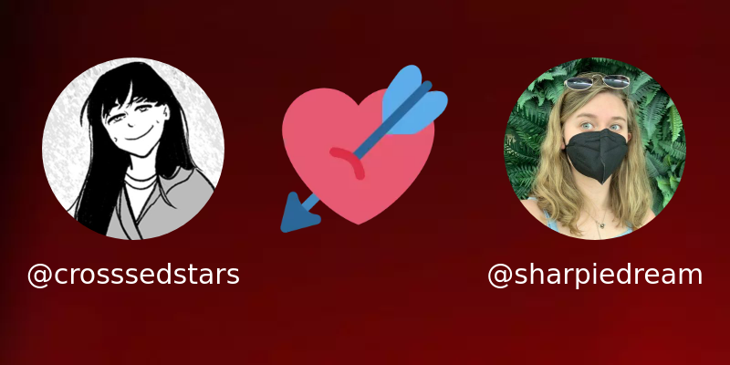 crosssedstars's tweet photo. My Twitter Crush is: @sharpiedream

Find yours at https://t.co/JWfyFpOGUO

⠀ https://t.co/K3DRym2sLN