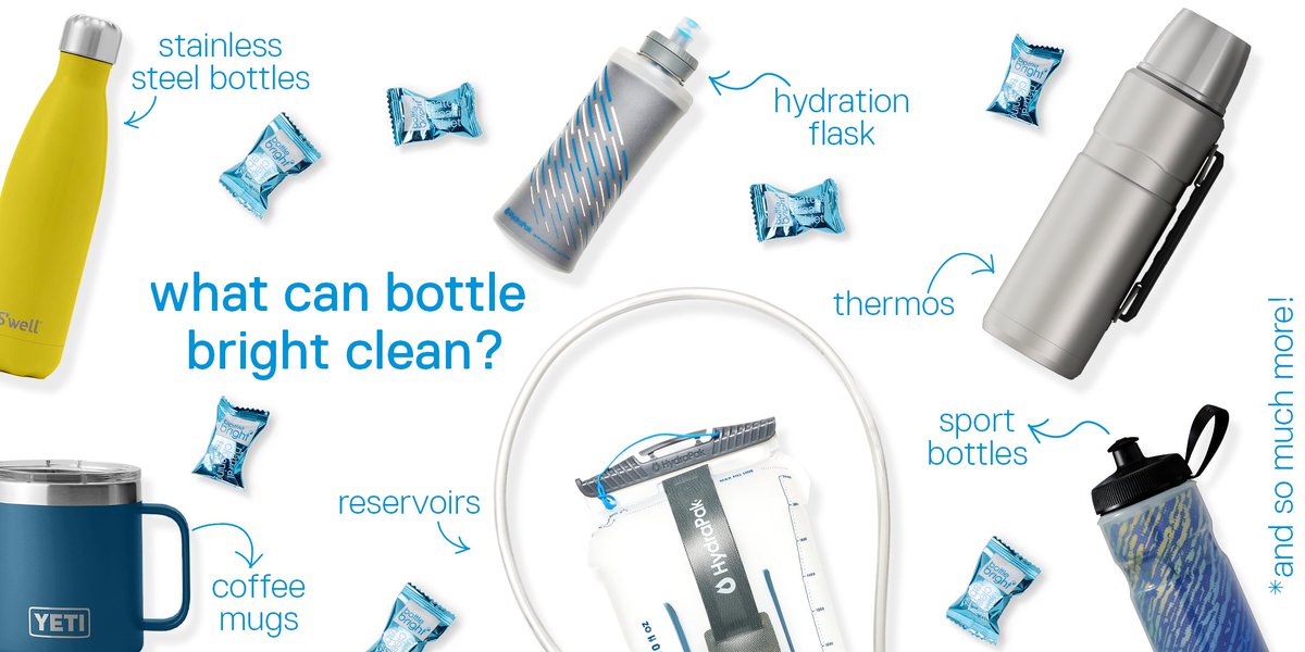 BottleBright's tweet photo. From coffee stains to camping grime, Bottle Bright takes on more challenges than a fearless superhero with a trusty sidekick.

📷 https://t.co/lW8PAWEgJC

#CleaningTips #CoffeeLover #HydrationNation https://t.co/QGqVAghYjb