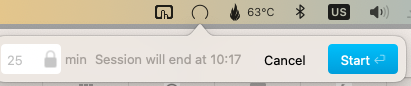 TestUserF's tweet photo. @getsaent Hello, great app, just one thing, the latest update kind of broke the functionality of being able to start the timer with just a right click.
Now it always shows a confirmation dialog, even when in settings I have selected start timer with right click 😓 feels like a regression. https://t.co/OcMhT26WWh