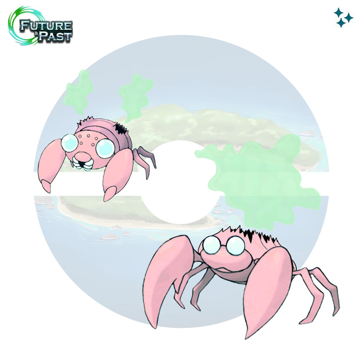 TheEquasRegion's tweet photo. Here is the Shiny Form of Paras and Parasects Spectral forms!
Facebook: @PokemonFutureandPast
Instagram: @pokemon_futureandpast
Twitter: @TheEquasRegion
#Pokémon #fakemonart #fakemon #Equas
#Futureandpast #region #Shiny https://t.co/hKYwUsSFmQ