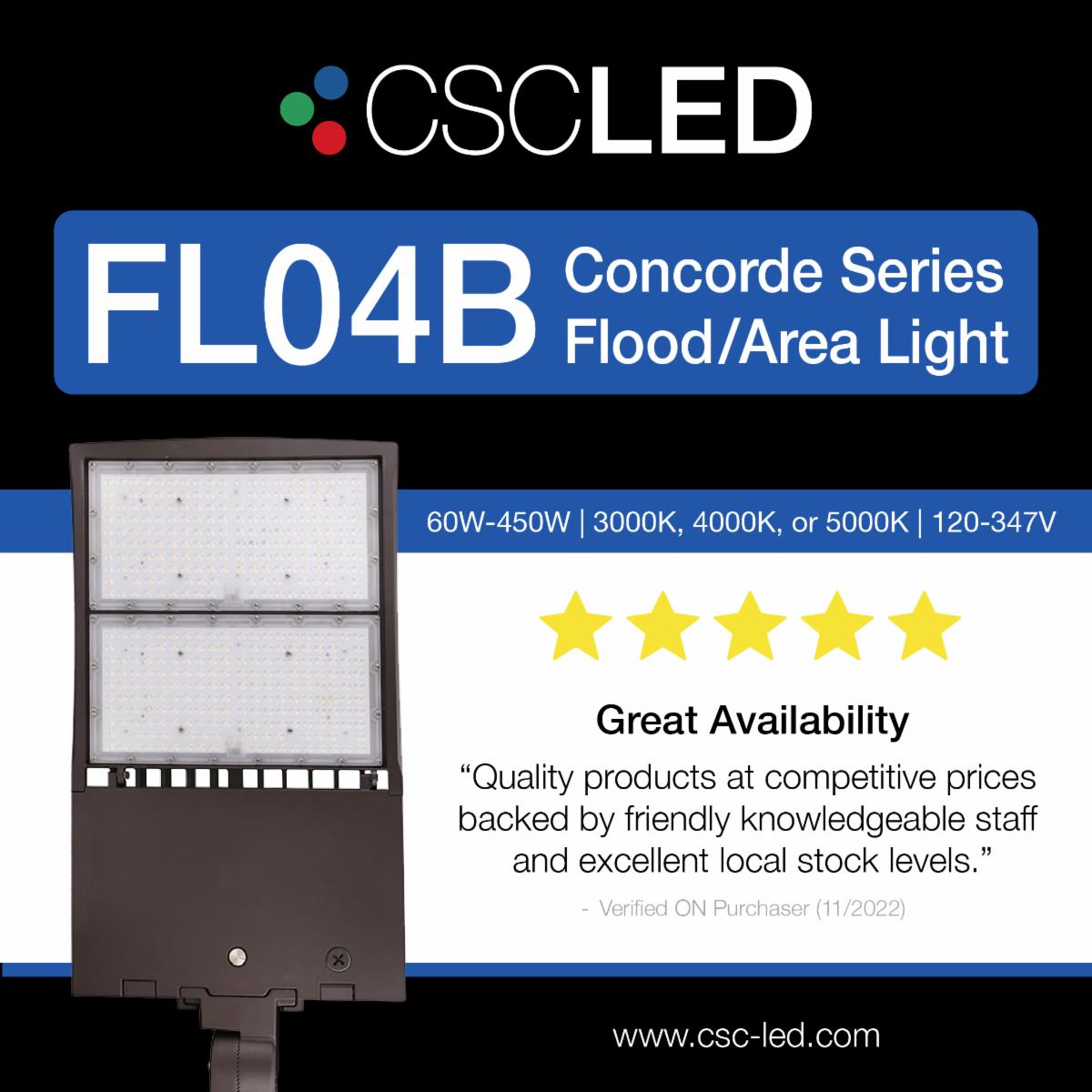 CSCLEDCORP's tweet photo. See why people love our best selling FL04B Concorde Series Flood/Area Lights! A versatile, clean, and modern appearance that brings a pleasing aesthetic to any project. Visit https://t.co/uddLKm1agh to see more reviews and to learn more about this series.
#CSCLED #LEDLightingS https://t.co/svkrAn9NPS
