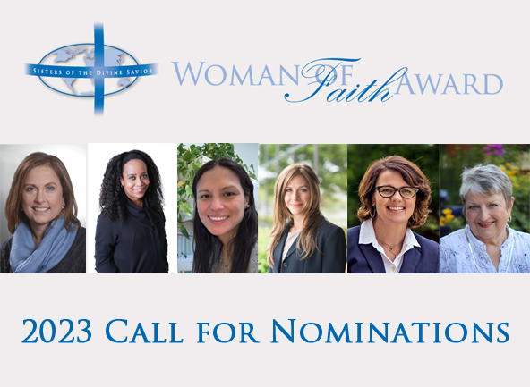 Know a woman of faith in the Greater Milwaukee Area? Consider nominating her for our 23rd annual Woman of Faith Award: sistersofthedivinesavior.org/woman-of-faith/