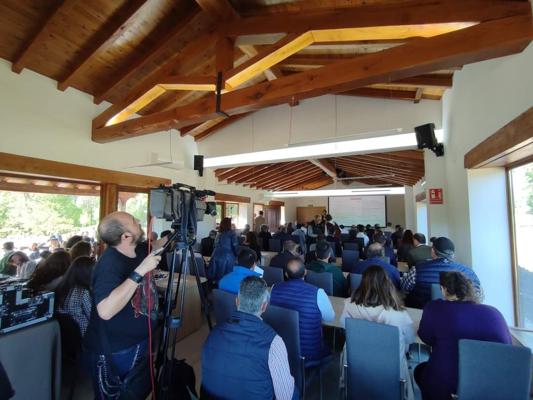 Quintín Correas, Director-Gerente de Adicover, participa en la mesa redonda sobre Innovación, Desarrollo Rural y Empleo, en el acto de inauguración del proyecto Rural Innovation  Hub La Vera-Campo Arañuelo.