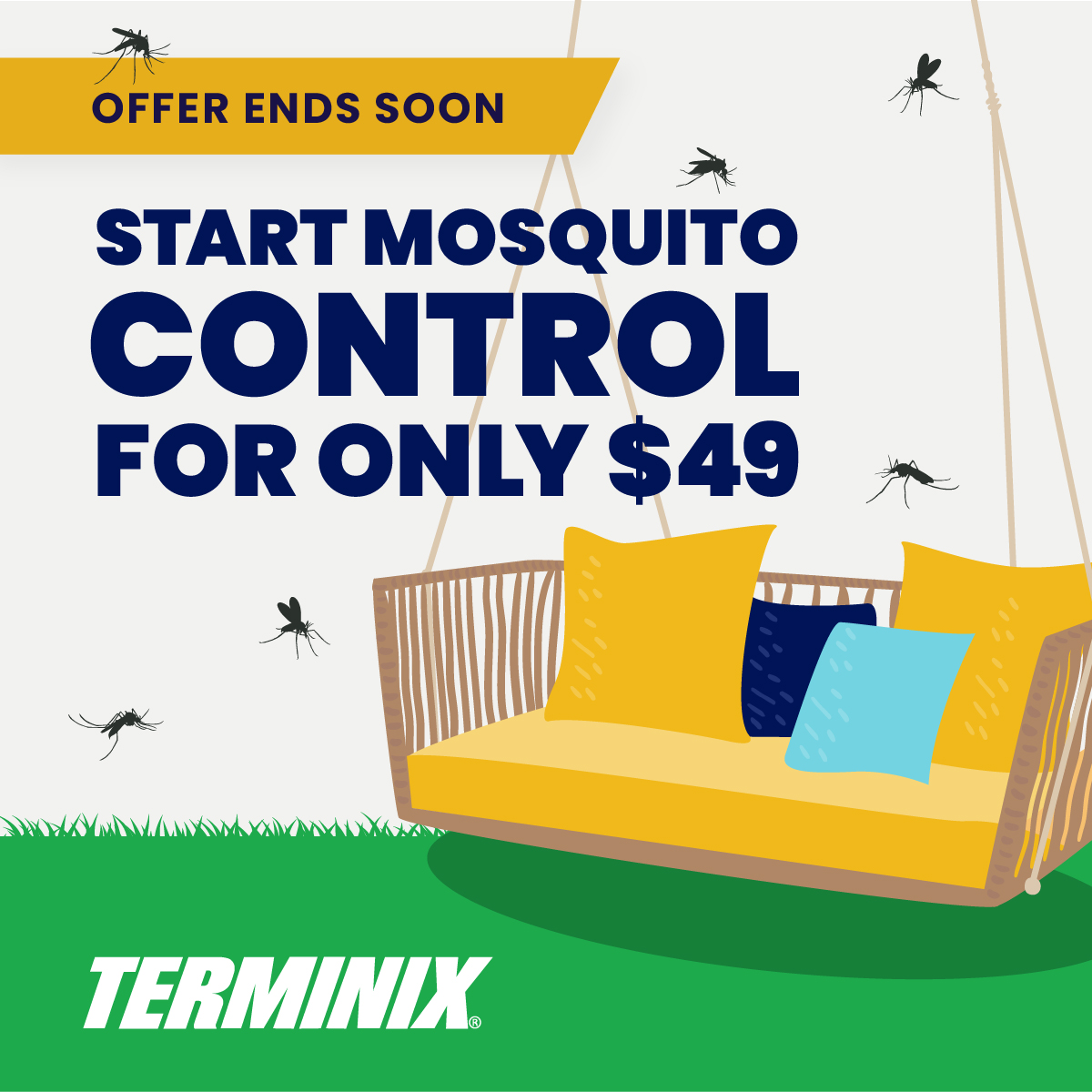 Keep your yard, family, and pets protected from mosquitoes this spring. With these pre-season savings, start mosquito control today for only $49 while this offer lasts. Limitations and exclusions apply. hubs.ly/Q01KCr8C0