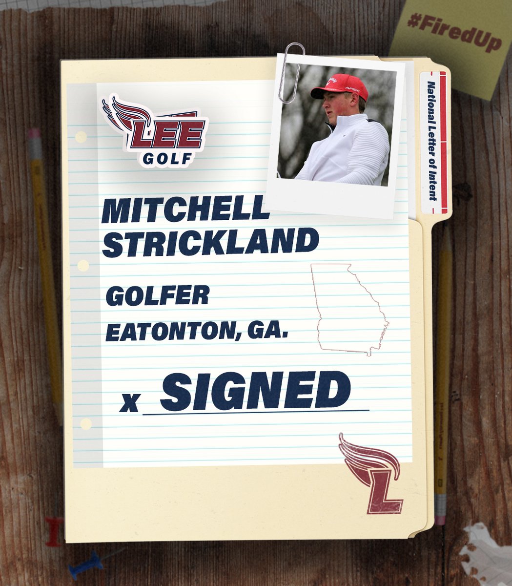 Lee University Golf tweet media