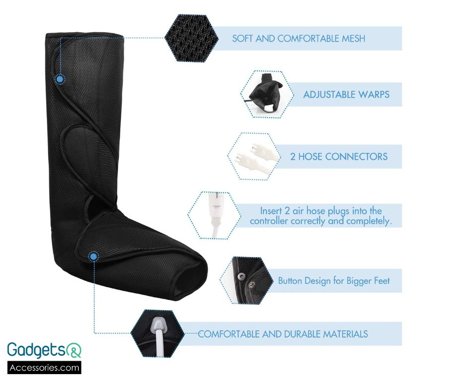 gadgetsaccessor's tweet image. QUINEAR Leg Massager with Heat Air Compression

#legmassager #heatedmassager #aircompression #legpainrelief #circulationbooster #footmassager #healthylifestyle #wellness #fitness #painmanagement #mobilityaid #QUINEARmassagery #rehabilitation #gadgetsandaccessories #technologynews