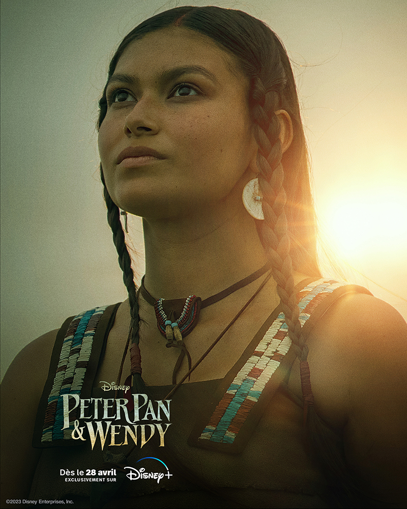 Alyssa Wapanatâhk incarne la courageuse Lily la Tigresse. ✨ (2/3)