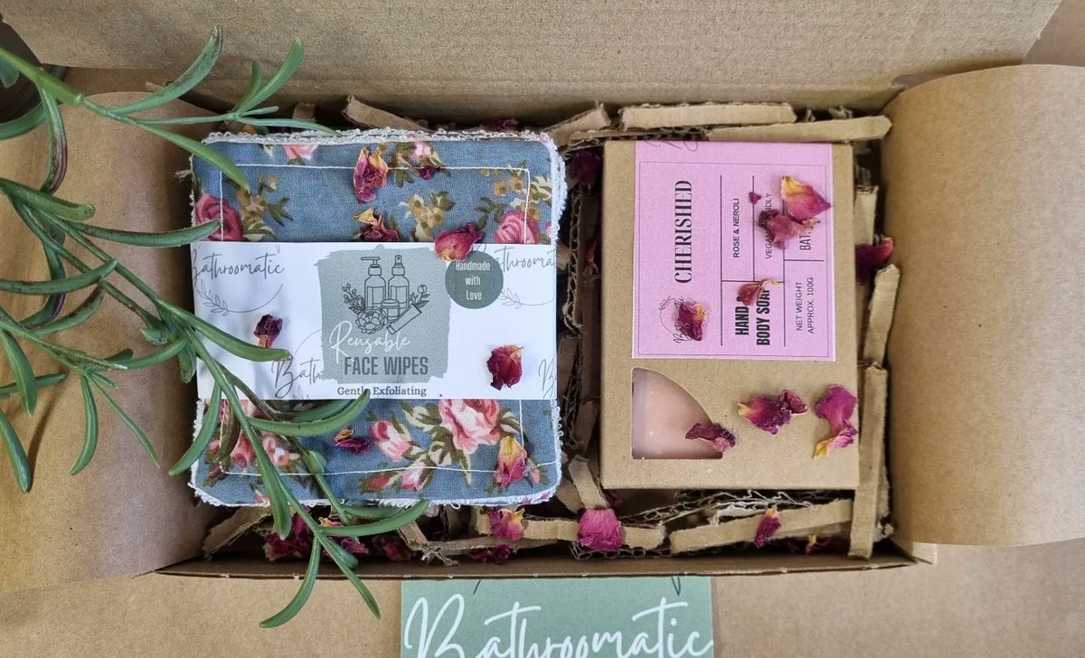 Reusable Face Wipes and Soap Duo #ecofriendly #Bathroomatic #selfcare