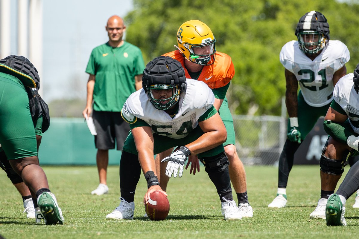 BUFootball's tweet photo. Thursday Trenches ⚠️

#SicEm | #PersonOverPlayer https://t.co/HvZCG7ftli
