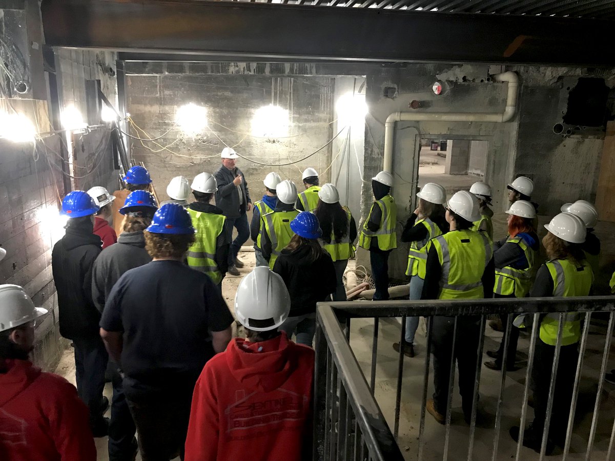 We pulled back the curtain on our work at the <a href="/SanduskyState/">SanduskyStateTheatre</a> in downtown Sandusky, and invited students from <a href="/VSCTC/">VSCTC</a> to take a sneak peek. The rebuild &amp; expansion has been progressing nicely, and we can't wait for its debut! Stay tuned for updates.