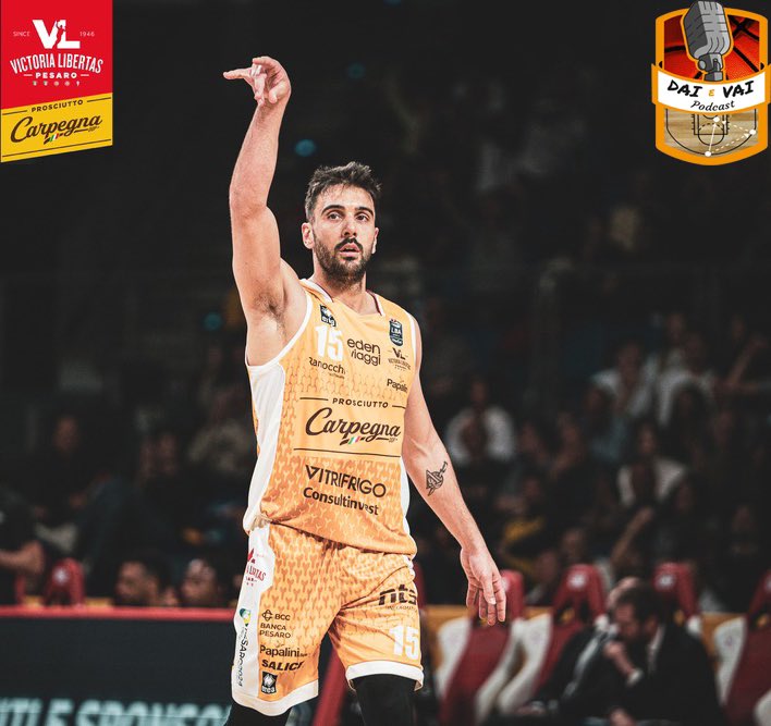 🔝Nel prossimo episodio di Dai e Vai avremo il piacere di ospitare Matteo Tambone, guardia della <a href="/VLPesaro/">VL Pesaro Basket</a> 
👇Seguici su Spotify per non perdere nessun episodio del #podcast
 spoti.fi/3ZGY7Kr