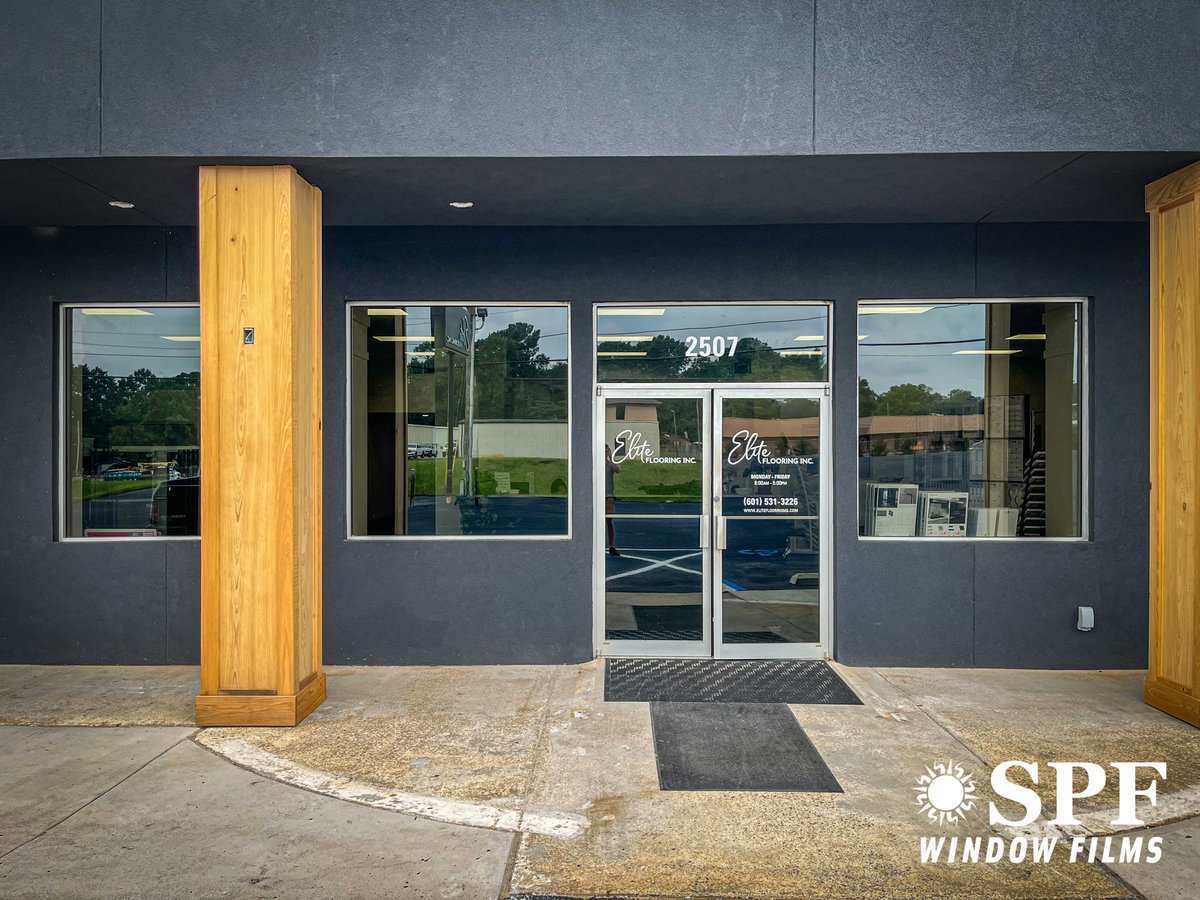 SPFWindowFilms's tweet image. Prestige window films give you superior heat rejeciton, while allowing full visibilty in.  This is exactly what this retail location needed.  -#3MWindowFilm #SPFWindowFilms-Interested in something like this? Call and talk to one of our team members! Office 601-255-0257