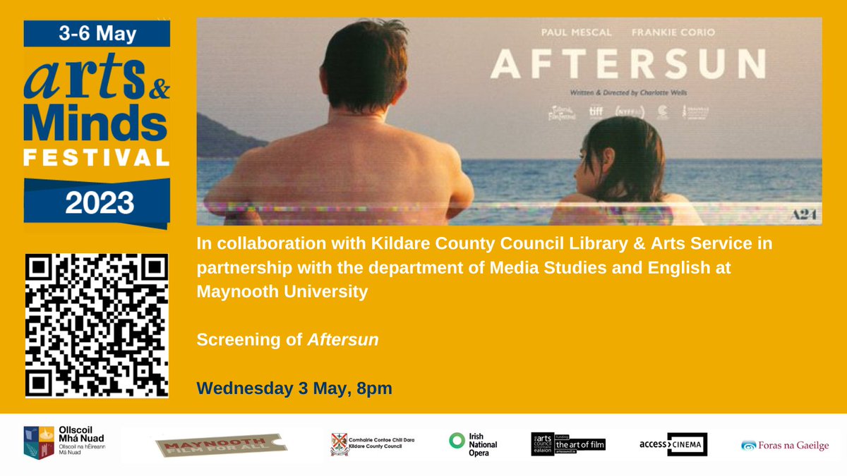 Faculty of Arts and Humanities, MU (@mufacultyofarts) on Twitter photo Join us for some <a href="/aftersunmovie/">Aftersun</a> magic at the opening of the 2023 <a href="/MaynoothUni/">Maynooth University</a> #ArtsMindsFest. 👉mu.ie/artsandmindsfe… to book your tickets and see the full festival programme. <a href="/MaynoothEnglish/">MU English Dept</a> <a href="/MU_MediaStudies/">MU Media Studies</a> <a href="/ArtsInCoKildare/">Kildare Arts Service</a> <a href="/AllMaynooth/">Maynooth Film For All</a> #Arts 🍿 Join us for some <a href="/aftersunmovie/">Aftersun</a> magic at the opening of the 2023 <a href="/MaynoothUni/">Maynooth University</a> #ArtsMindsFest. 👉mu.ie/artsandmindsfe… to book your tickets and see the full festival programme. <a href="/MaynoothEnglish/">MU English Dept</a> <a href="/MU_MediaStudies/">MU Media Studies</a> <a href="/ArtsInCoKildare/">Kildare Arts Service</a> <a href="/AllMaynooth/">Maynooth Film For All</a> #Arts 🍿