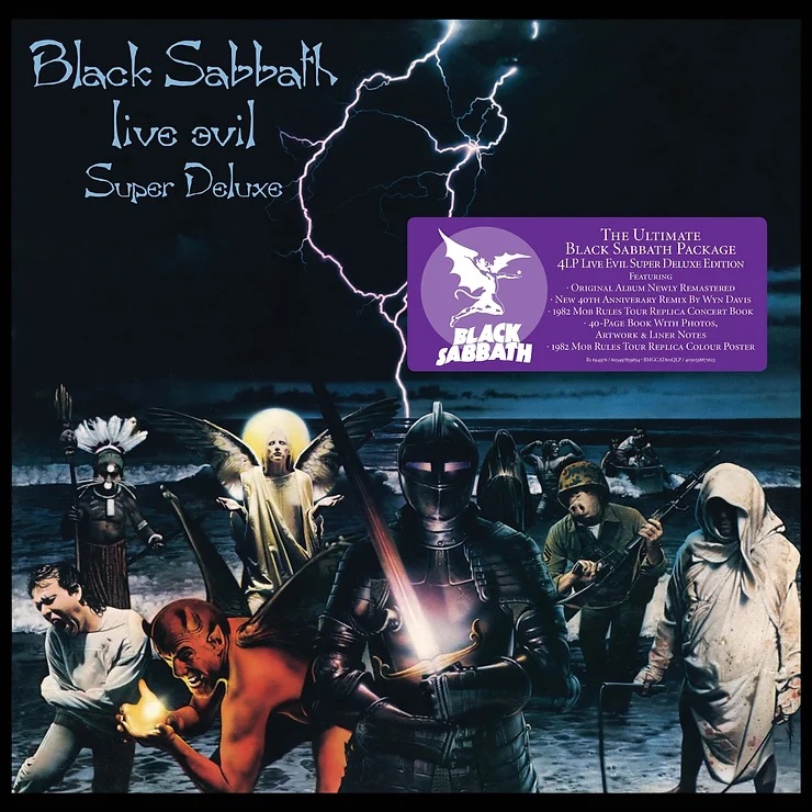 BLACK SABBATH reedita su primer álbum en vivo oficial: 'LIVE EVIL (40 Aniversario Edición Súper Deluxe)'. Saldrá a la venta el 2 de junio de 2023.
21centuryhardrock.com/2023/04/black-…