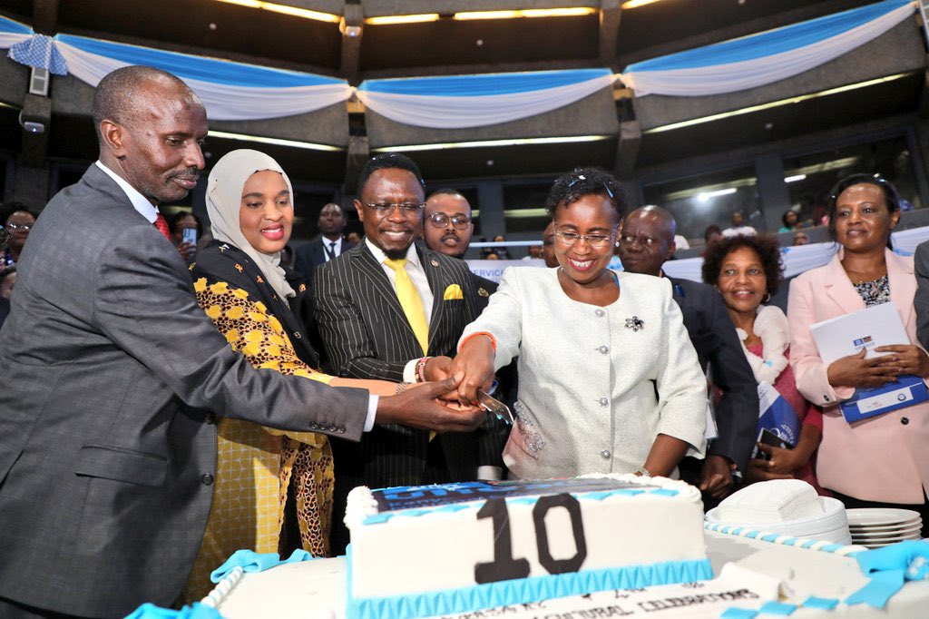 AbabuNamwamba's tweet photo. Presided the double celebration marking the 10th anniversary of the Kenya National Commission for UNESCO @NatcomUnescoKe and the 4th edition of the National Cultural Festival at KICC, Nairobi, which incorporates the 2023 International Arts Day. #TalantaHela monetising talents. https://t.co/u9rsEN2ZsK