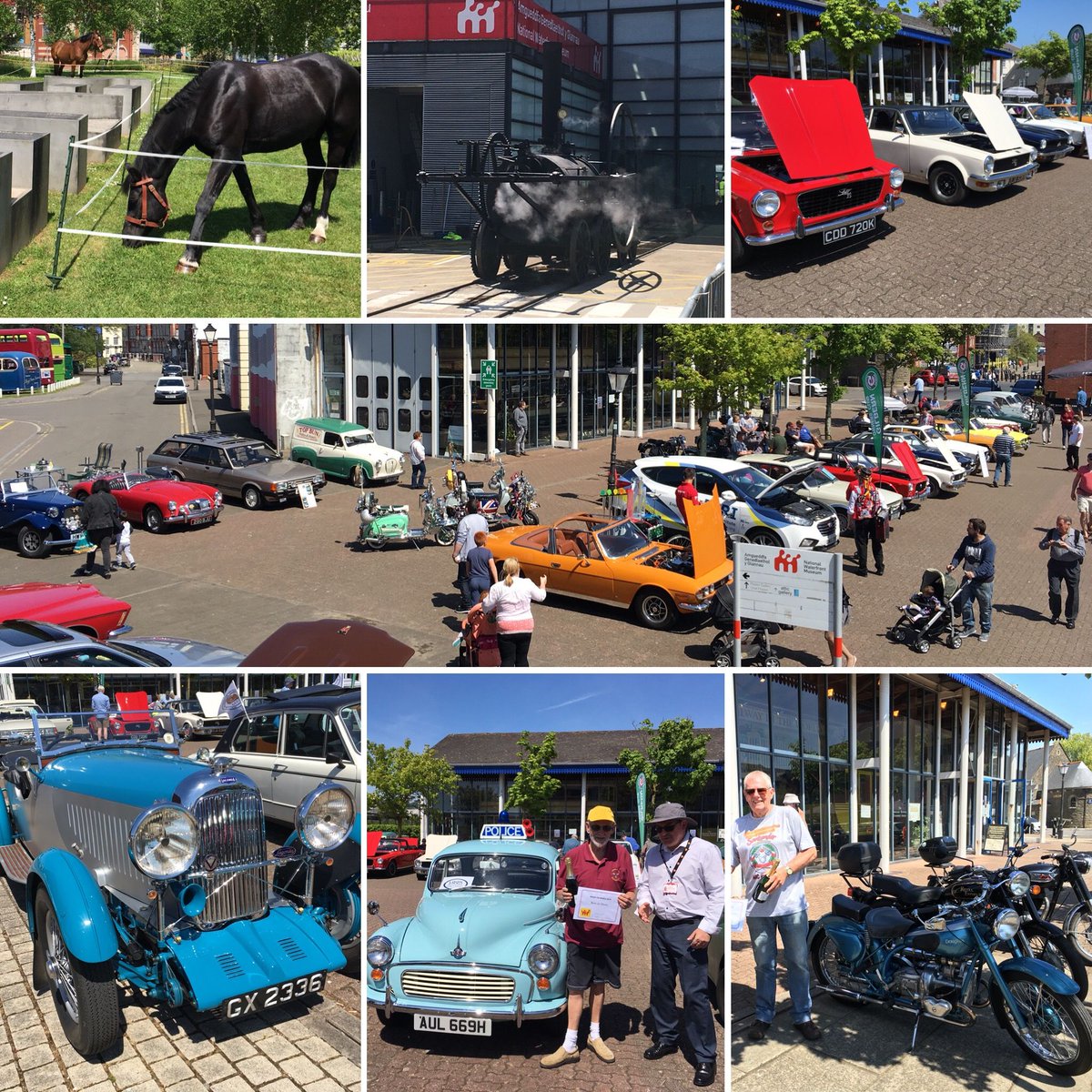 The_Waterfront's tweet photo. 📅Wales on Wheels is back on 13 May!

📍National Waterfront Museum

🚂Don't miss your one and only chance this year to see the Penydarren locomotive in action! 

#MuseumWales https://t.co/G5B6Dlzt8s