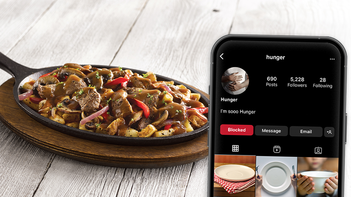 EatAtPerkins's tweet image. #ButcherBLOCK hunger with a Steak &amp;amp; Peppers Skillet, and your life (and your stomach) will be fulFILLED. 😉