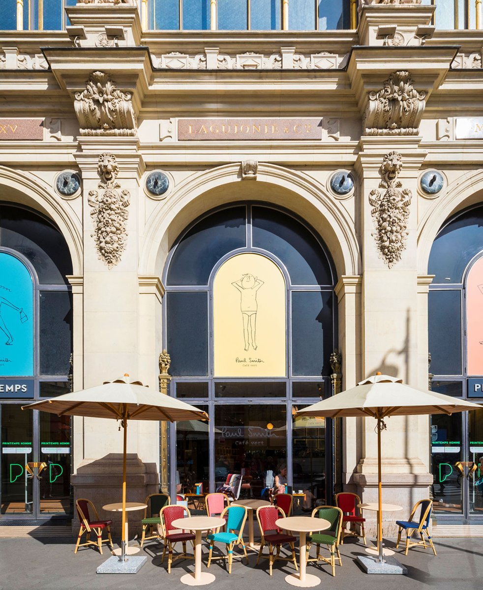 Café Vert @PaulSmithDesign - le twist qu’il fallait à Paris

#CafeVertPaulSmith #AlecDoherty #PaulSmithCafe #signaturestripe #paulsmith #PrintempsHaussmann #salutlesgarçons #Paris
salutlesgarcons.com/cafe-vert-paul…