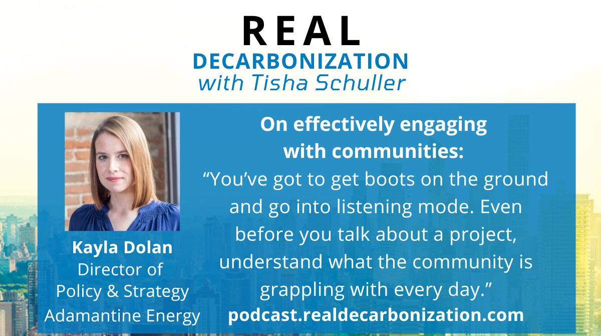 RealDecarbonize's tweet photo. How can #oilandgas companies get buy-in from communities for #decarbonization projects? @tishaschuller &amp; Kayla Dolan cover the key qualities of an effective community engagement approach on the #realdecarbonization pod.
https://t.co/ybpLSDf0Wh

#environmentaljustice #energyfuture https://t.co/lYf8wlBAbw