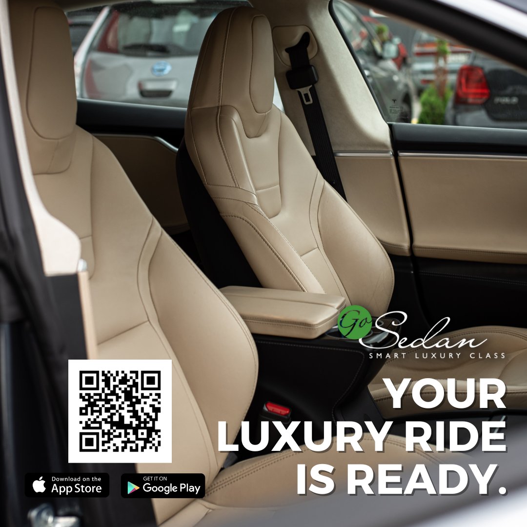 GoSedan's tweet photo. Indulge in the ultimate luxury and comfort with GoSedan. Our premium cars and professional drivers ensure a first-class experience. Download the app today and elevate your ride to a new level of sophistication. #gosedan #luxuryride #on-demandtransportation https://t.co/cJgMIYxeOY