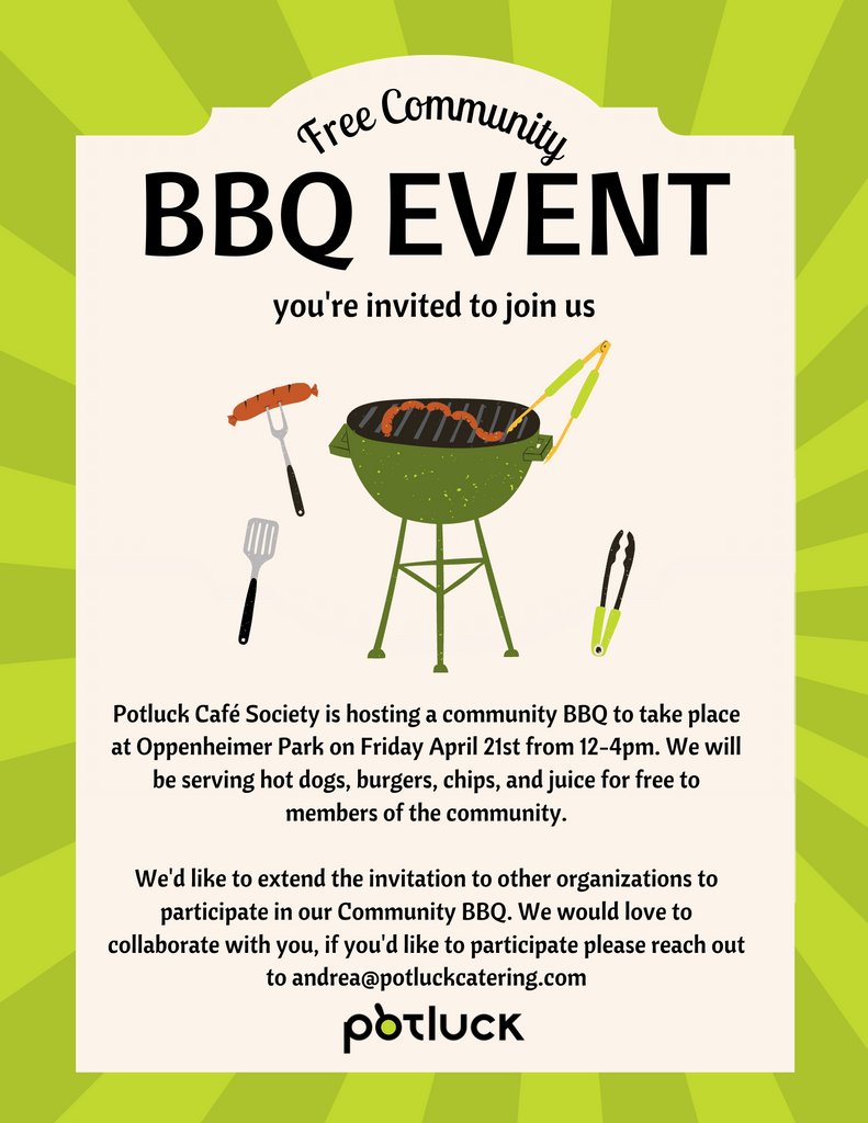 Potluck Café Society tweet media