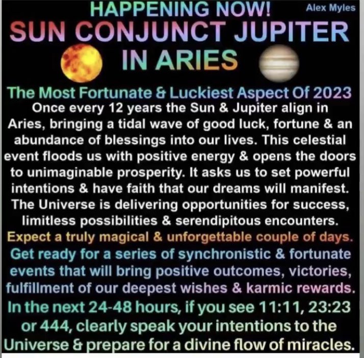 RedDivineReadin's tweet photo. Great Rise 🙌🏼

Thursdays is aligned by the planet Jupiter so today is actually a perfect day to do a money spell 🤑💰💵💸🪙 Like I said yesterday Hard work is going to pay off 🥂💸!! 

Set your intentions !!!! 

✨ Red Divine Readings LLC ✨

#jupiter #jupiterInAries #moneyspell https://t.co/lxM0pxXk3n