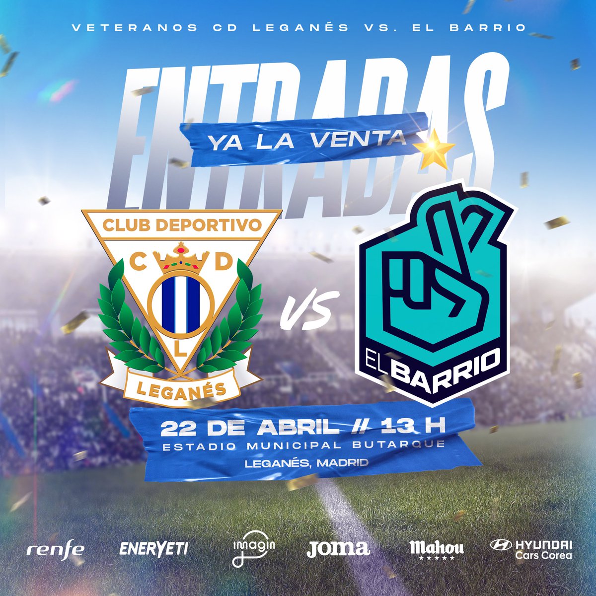 mantovanimartin's tweet photo. Estamos a tope, estamos ready 🍾💙💙 @elbarrioklk_ @CDLeganes
 
Público general: https://t.co/LGU9lqOK8H

Abonados: https://t.co/YhgtcyeeHv https://t.co/vkH73EYboC