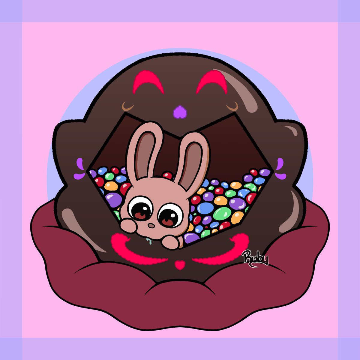 _ANG_Ruby_'s tweet photo. Okay, aquí vamos #huionpascuahuevo , aunque probablemente participen dibujos más geniales que el mío... Pero nada se pierde con tratar❤

#Huionsorteo https://t.co/Vwu2NE7JrE