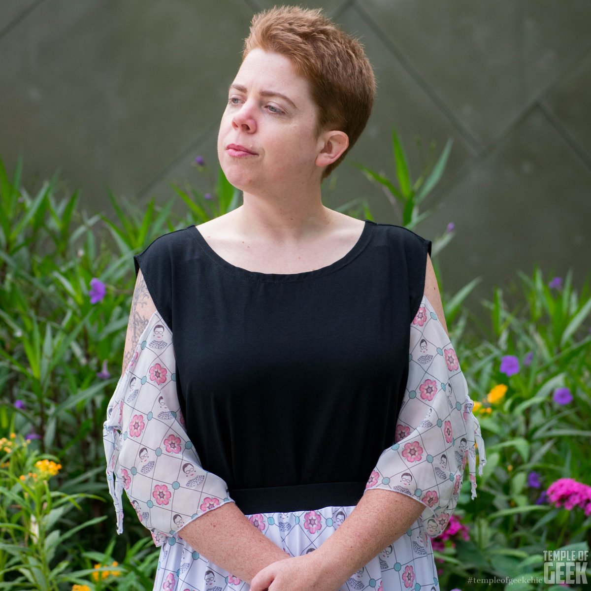 Ruth Holding Court is one of our most popular designs! This is the top ($29) and skirt ($59) - both are soft and comfortable, and the skirt has POCKETS! <a href="/templeofgeek/">Temple of Geek</a> @templofgeekchic #geekfashion #nerd #nerdlife #nerdgirl #fashion #fashionnova #fashiondesigner #fashionista #fash