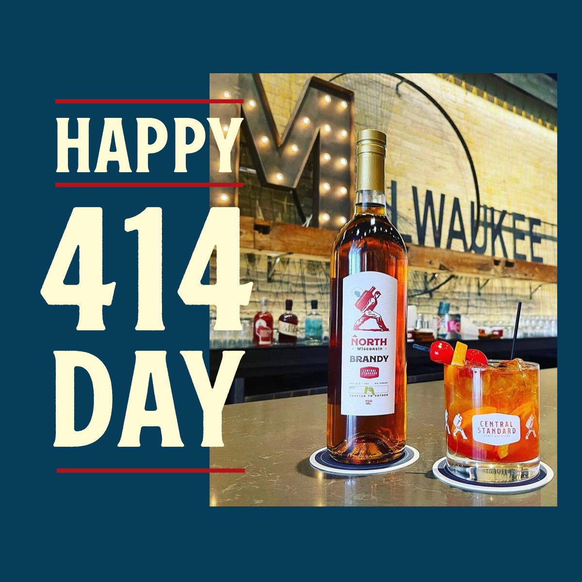 StandardDistill's tweet photo. GET YOUR FIRST OLD FASHIONED FOR FREE!

You heard us correctly! We're celebrating 414 day in style. Head over to Crafthouse &amp; Kitchen to snag your FREE Old Fashioned from 4:14pm - 5:30pm on Friday, April 14th. 

#CentralStandard #Milwaukee #414Day #OldFashioned #CraftedToGather https://t.co/RhfpZBE9Ib