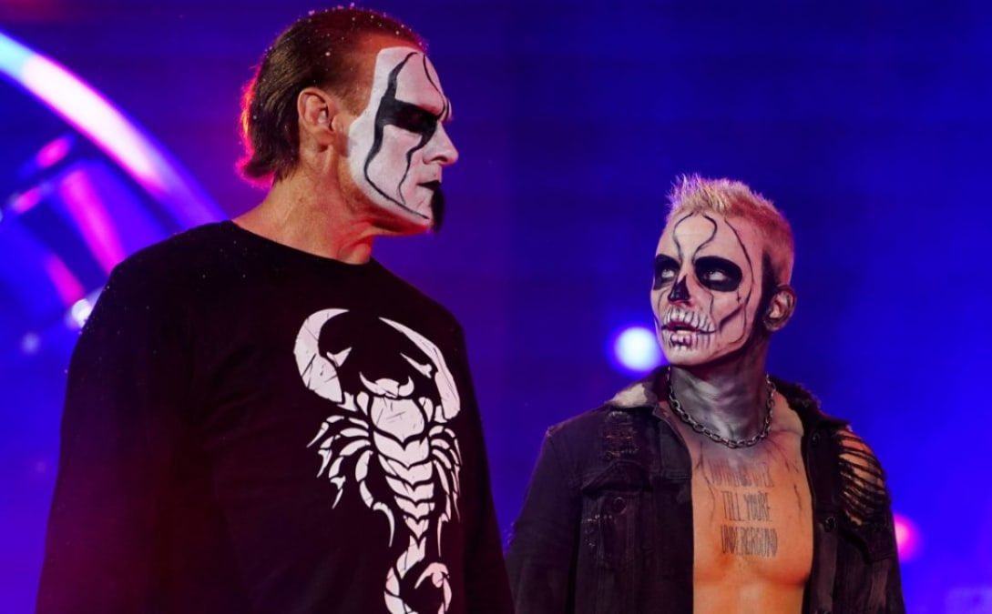 DorbyAllen's tweet photo. WWE using Legends 

Vs 

AEW using Legends https://t.co/eP6sZTpiqM
