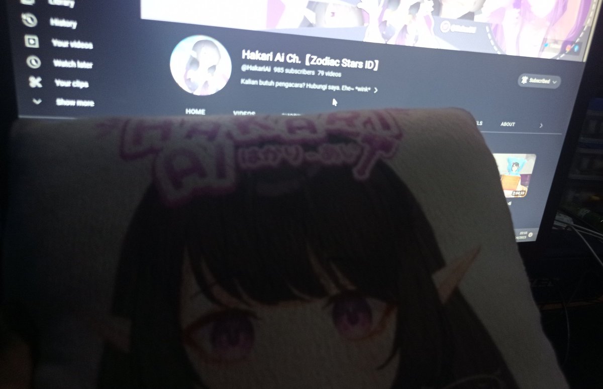 reviewanradis's tweet photo. @HakariAi  😥wish you for the best luck https://t.co/XJB5uJ6Gne